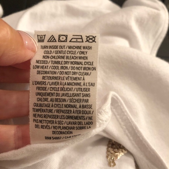 PINK Victoria’s Secret Glitter Pineapple Tank Sz S - Picture 9 of 9